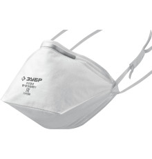 ЗУБР П-95, класс защиты FFP2, плоская, фильтрующая полумаска (11172-2)
