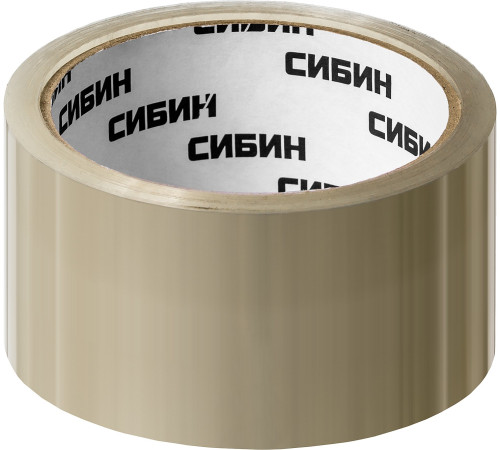 СИБИН 48 мм, 50 м, 40 мкм, прозрачная, клейкая лента (12055-50-50) купить  в Сочи