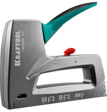 KRAFTOOL GRAND-53, тип 53 (A/10/JT21) 23GA (6 - 16 мм)/13/300, алюминиевый рессорный степлер (3193)