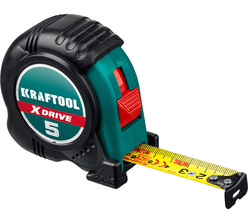 KRAFTOOL X-Drive, 5 м х 19 мм, рулетка (34122-05-19) купить в Сочи KRAFTOOL X-Drive, 5 м х 19 мм, рулетка (34122-05-19) купить в Сочи
