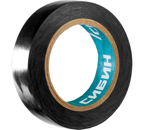 СИБИН 15 мм х 10 м, 5 000 В, черная, изолента ПВХ (1235-2) купить  в Сочи