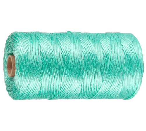 STAYER d 1.5 мм, 500 м, 800 текс, 32 кгс, зеленый, полипропиленовый шпагат (50073-500) купить  в Сочи