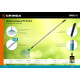 GRINDA PR-40 ALU, 440 х 250 х 1630 мм, 22 плоских зубца, алюминиевый черенок, веерные грабли, PROLine (39586) купить в Сочи