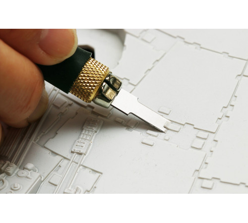 OLFA с профильными лезвиями 6 мм, 4 шт, перовой нож (OL-AK-4) купить  в Сочи