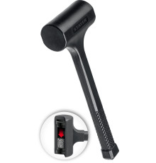 STAYER 40 мм, 1350 г, цельнолитой безынерционный слесарный молоток, Professional (2042-1350)