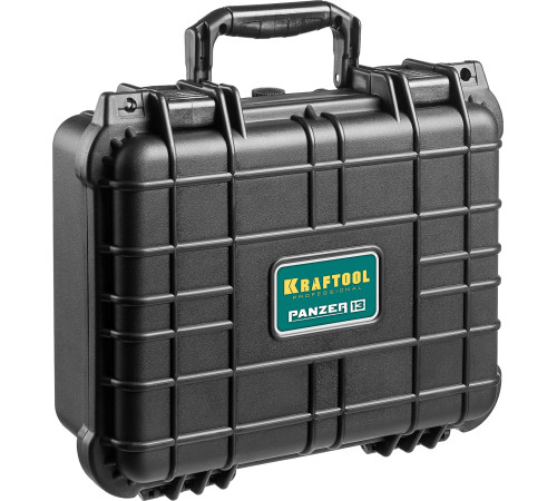 KRAFTOOL PANZER-13, 340 х 290 х 150 мм, (13″), IP55, ударопрочный пластиковый ящик (38251-13) купить в Сочи KRAFTOOL PANZER-13, 340 х 290 х 150 мм, (13″), IP55, ударопрочный пластиковый ящик (38251-13) купить в Сочи