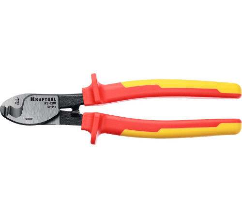 KRAFTOOL KS-20V, 1000 В, d 11мм, 200мм, диэлектрический кабелерез (23333-20V) купить  в Сочи