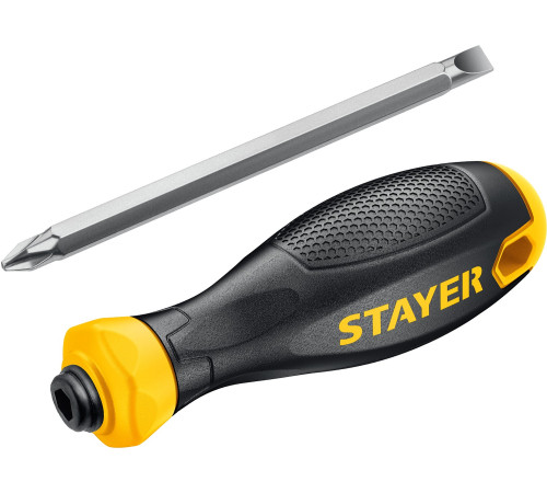 STAYER Hercules, PH2/SL6, 80 мм, переставная отвертка (2512) купить  в Сочи