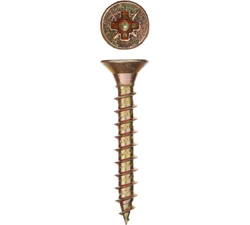 ЗУБР СУ-Ж, 25 х 3.0 мм, желтый цинк, 70 шт, универсальный саморез (300396-30-025) купить  в Сочи