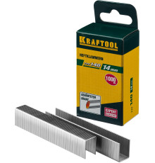 KRAFTOOL тип 140 (G/11/57) 14 мм, 1000 шт, калибр 20GA, скобы для степлера (31680-14)