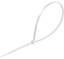 СИБИН ХС-Б, 3.6 x 250 мм, нейлон РА66, 100 шт, белые, хомуты-стяжки (3786-36-250)