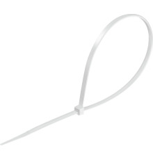 СИБИН ХС-Б, 3.6 x 250 мм, нейлон РА66, 100 шт, белые, хомуты-стяжки (3786-36-250)