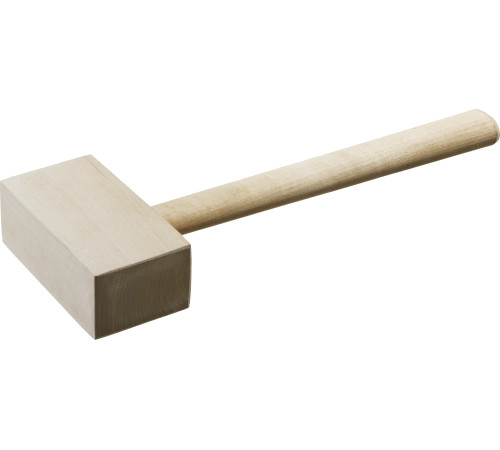 ЗУБР 330 г, 70 х 50 мм, деревянная прямоугольная киянка (2045-06) купить  в Сочи