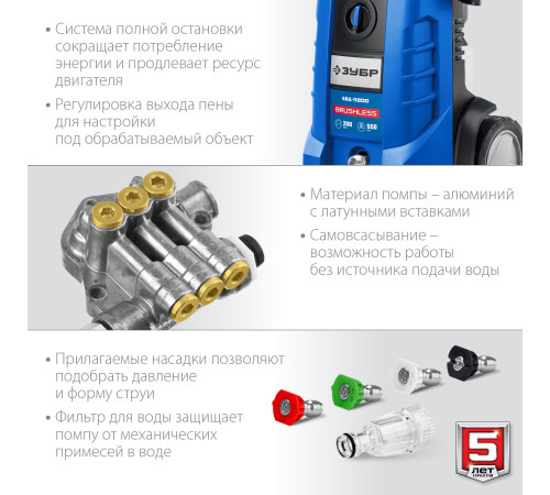 ЗУБР 200 Атм, 2600 Вт, мойка высокого давления, пистолет МИГ-280, Профессионал (АВД-П200) купить в Сочи ЗУБР 200 Атм, 2600 Вт, мойка высокого давления, пистолет МИГ-280, Профессионал (АВД-П200) купить в Сочи