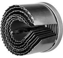 STAYER 7 шт, (26-32-38-45-50-56-64 х 42 мм), наборная кольцевая пила по дереву (2956-2)