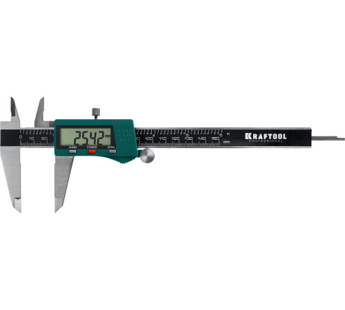 KRAFTOOL 150 мм, высокоточный, металлический электронный штангенциркуль (34460-150) купить  в Сочи