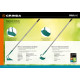 GRINDA PH-225 ALU, 225 х 80 х 1465 мм, D-образный профиль, углеродистая сталь, антикор. покрытие, алюминиевый черенок, мотыга, PROLine (39599) купить в Сочи