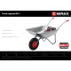 MIRAX MX-1, 65 л, 90 кг, одноколесная, оцинкованная сталь, садовая тачка (39900) купить  в Сочи