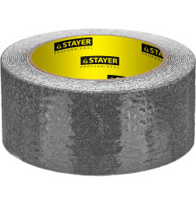 STAYER 50 мм, 5 м, черная, противоскользящая клейкая лента, Professional (12270-50-05)