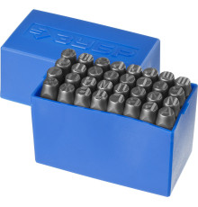 ЗУБР 8 мм, кириллица, штамповочные буквенные клейма, Профессионал (21503-08)