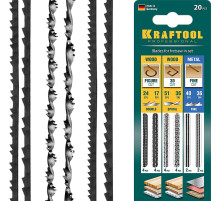 KRAFTOOL 130 мм, полотна для лобзика (15348-H20)