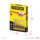 STAYER Wood Master, 8 предм., набор ручных резцов по дереву, Professional (1836) купить в Сочи