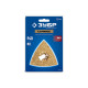 ЗУБР CARBIDE ВК8 Р40, 80 мм полотно треугольное зачистное с твердосплавной крошкой: клей, краска, раствор, кирпич, пенобетон, StarQuick (15583-P40) купить  в Сочи