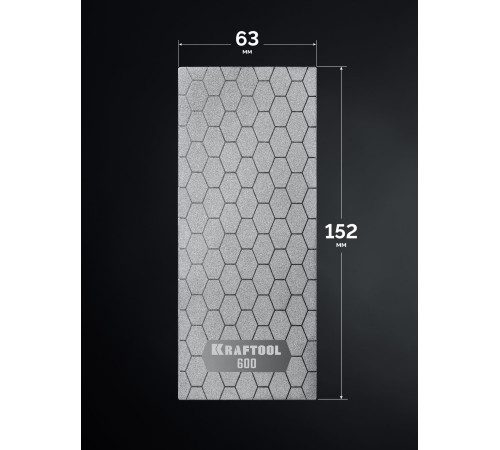 KRAFTOOL DIAMOND 63 х 152 мм, Р600, пластина алмазная заточная (35710-600) купить  в Сочи KRAFTOOL DIAMOND 63 х 152 мм, Р600, пластина алмазная заточная (35710-600) купить  в Сочи
