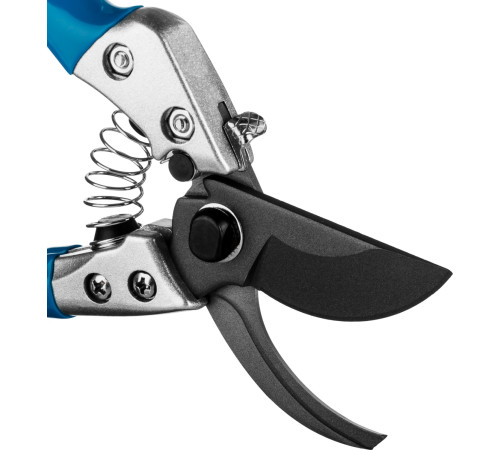 GRINDA P-25, 200 мм, закаленная сталь, эргономичные алюминиевые рукоятки, виниловое покрытие, плоскостной секатор, PROLine (423425) купить  в Сочи