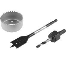 ЗУБР 54 мм, набор для врезки замков (2954-54-H3)