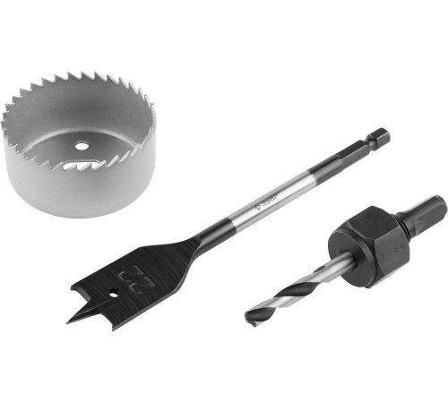 ЗУБР 54 мм, набор для врезки замков (2954-54-H3) купить  в Сочи