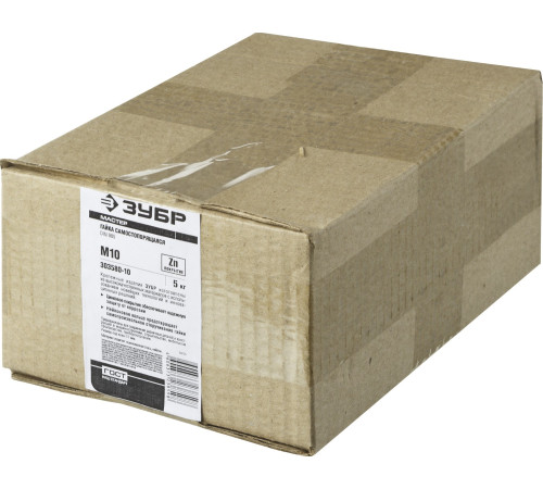 ЗУБР DIN 985, кл. пр. 6, M10, цинк, 5 кг, самостопорящаяся гайка с нейлоновым кольцом (303580-10) купить  в Сочи