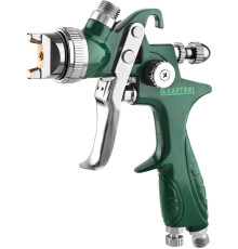 KRAFTOOL AirKraft, HVLP, 1.7 мм, пневматический краскопульт с верхним бачком (06522-1.7)
