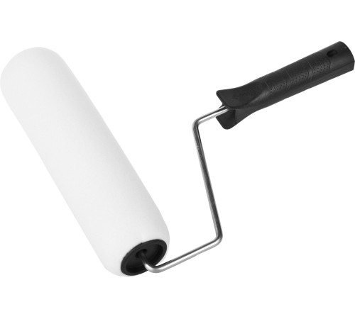 ЗУБР ПОРОЛОН, 44 х 240 мм, бюгель 6 мм, ворс 11 мм, для водорастворимых акриловых лаков и эмалей, малярный валик (03605-25) купить  в Сочи