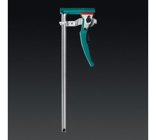 KRAFTOOL KRAFTFLEX, KLT-300, 300/60 мм, универсальная, цельнокованая, рычажная, быстрозажимная, в T-track струбцина (32331-300) купить в Сочи KRAFTOOL KRAFTFLEX, KLT-300, 300/60 мм, универсальная, цельнокованая, рычажная, быстрозажимная, в T-track струбцина (32331-300) купить в Сочи
