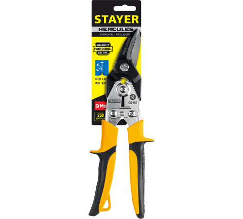 STAYER Hercules, 250 мм, левые ножницы по металлу, Professional (2322) купить в Сочи STAYER Hercules, 250 мм, левые ножницы по металлу, Professional (2322) купить в Сочи