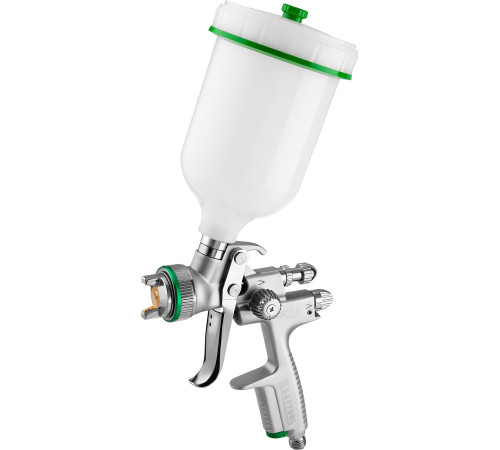 KRAFTOOL JETA 1000, HVLP, 1.3 мм, пневматический краскопульт с верхним бачком (06559-1.3) купить  в Сочи