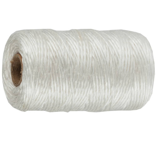 ЗУБР d 1.8 мм, 110 м, 1200 текс, 50 кгс, белый, полипропиленовый шпагат (50031-110) купить  в Сочи