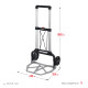 STAYER PROTruck, до 120 кг, из алюминиевого сплава, платформа 48.5 х 35 см, колеса d 16 см, вес 5 кг, складная хозяйственная тележка (38755-120) купить  в Сочи