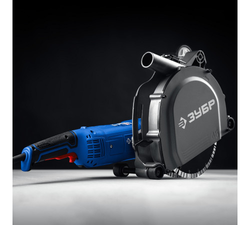 ЗУБР d 180 мм, 2200 Вт, 45 мм, штроборез (бороздодел), метал. ящик, Профессионал (ЗШ-П45-2200 ПТК) купить  в Сочи