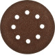 Круг шлифовальный ЗУБР ″СТАНДАРТ″ из абразивной бумаги на велкро основе, 8 отв., Р60, 125мм, 5шт купить  в Сочи