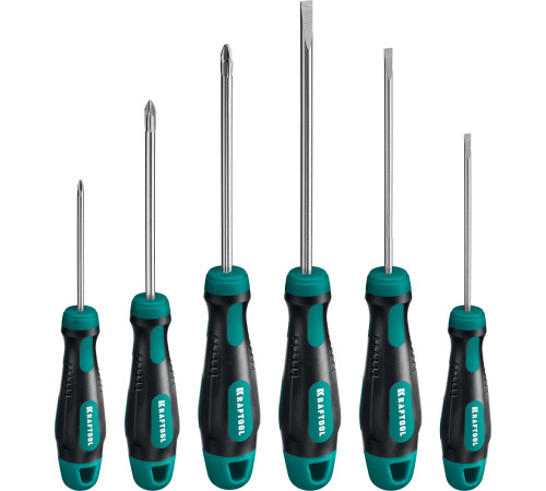 KRAFTOOL Х-Drive-6, 6 шт, набор отверток (250081-H6) купить  в Сочи