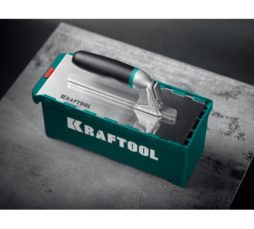 KRAFTOOL 280х115 мм, набор нержавеющих гребенок (6шт) со сменной 2к ручкой, в пластиковом кейсе (33268-H6) купить  в Сочи