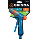 GRINDA F-R, курок спереди, двухкомпонентный, плавная регулировка напора, поливочный пистолет, PROLine (429121) купить в Сочи