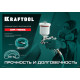 KRAFTOOL 10 м, 8 х 12 мм, 15 бар, воздушный спиральный шланг с фитингами рапид (06590-10) купить в Сочи