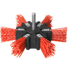 ЗУБР 100 мм, нейлоновая проволока, щетка дисковая для дрели, Профессионал (35163-100)