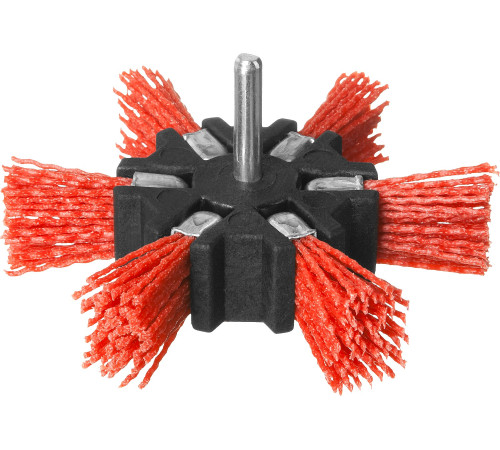 ЗУБР 100 мм, нейлоновая проволока, щетка дисковая для дрели, Профессионал (35163-100) купить  в Сочи