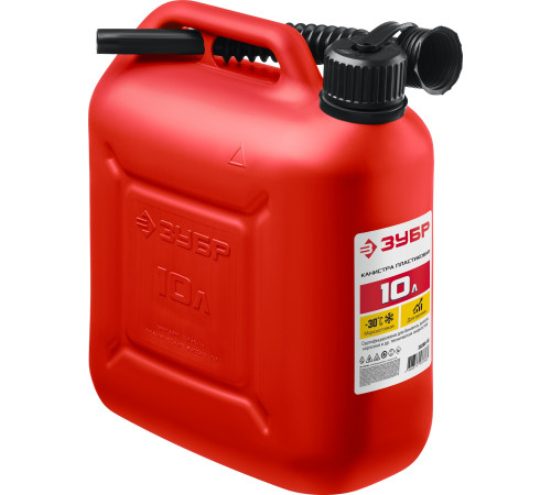 ЗУБР 10 л, пластиковая канистра (38366-10) купить  в Сочи