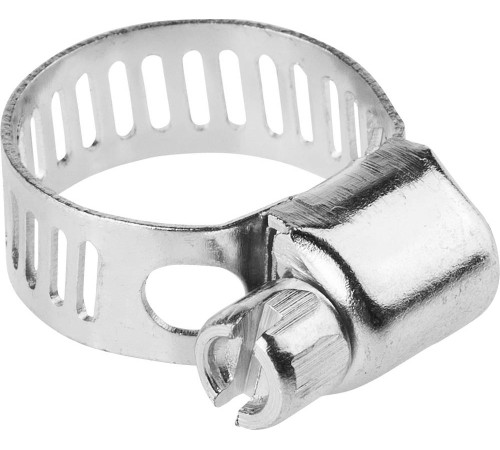STAYER 8 - 18 мм, просечная лента 8 мм, цинк, 5 шт, хомут стальной (3780-08-18) купить  в Сочи