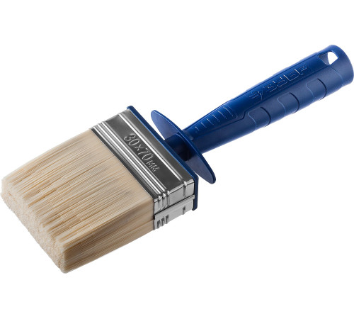 ЗУБР АКВА, 3 х 70 см, смешанная искусственная, щетина, пластмассовый корпус, для воднодисперсионных и акриловых ЛКМ, макловица (01817-07) купить  в Сочи